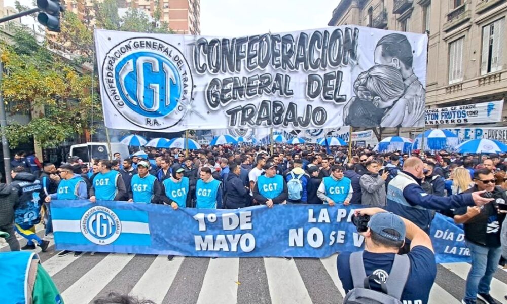 La CGT convocó a una jornada de protesta y unidad por el Día del ...